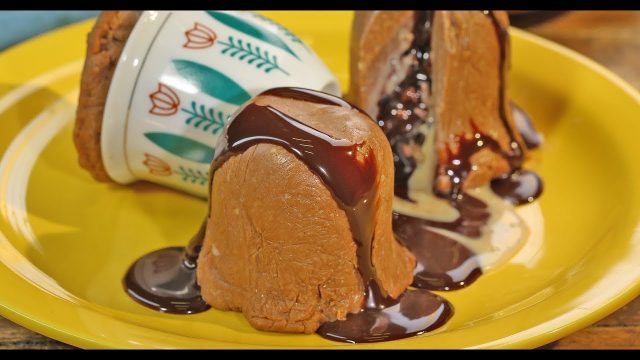 طريقة عمل حلى الفناجيل المقلوبه