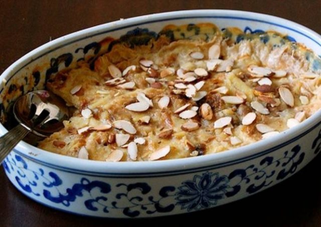 طريقة عمل ام علي بالشكولاتة