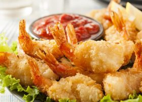 طريقة عمل روبيان تمبورا