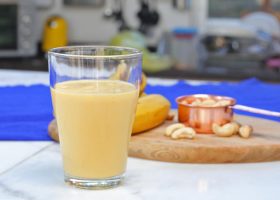 طريقة عمل عصير قمر الدين بالحليب