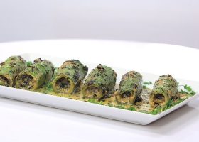 طريقة عمل كوسة باللحمة المفرومة