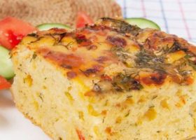 طريقة عمل كيكة الزعتر الأخضر