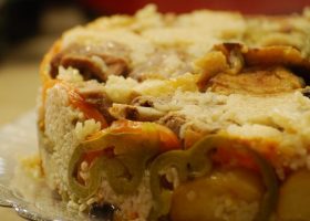 طريقة عمل مقلوبة البطاطس