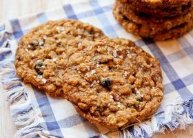 طريقة عمل كوكيز الشوفان بالموز لايت