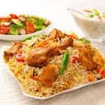 طريقة عمل برياني دجاج بالزبادي والبطاطس