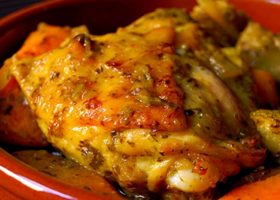 طريقة عمل طاجن دجاج تركي