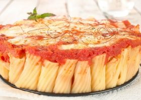 طريقة عمل كيكة المكرونة