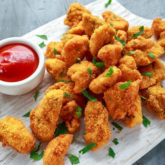 طريقة عمل تشكين كرسبى بالبابريكا