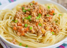 طريقة عمل المكرونة الاسباجتى الايطالية