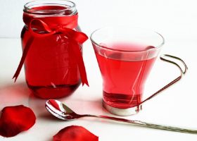 طريقة عمل شراب الورد