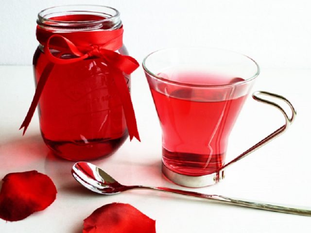 طريقة عمل شراب الورد