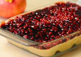 طريقة عمل حلى الرمان بالفيمتو