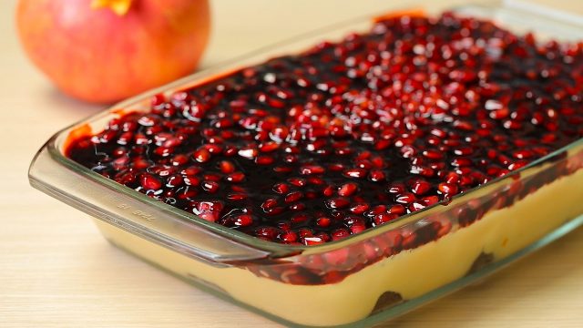 طريقة عمل حلى الرمان بالفيمتو