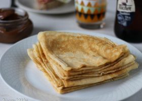 طريقة عمل كريب بدون حليب