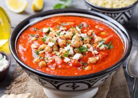 طريقة عمل شوربة الحمص المغربية