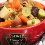 طريقة عمل شوربة الخضار بالسجق والمعكرونة