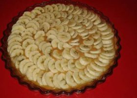 طريقة عمل تارت الموز بالكراميل