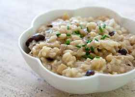 طريقة عمل الريزوتو الايطالي بالفطر