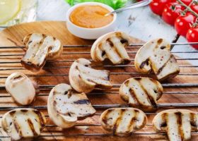 طريقة عمل المشروم المشوي بالفرن