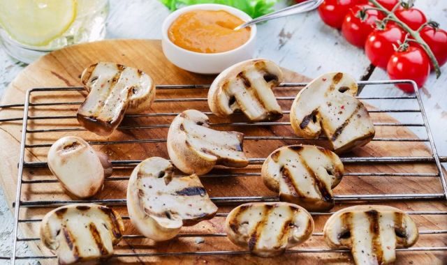 طريقة عمل المشروم المشوي بالفرن