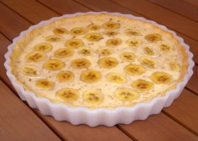 طريقة عمل فطيرة الموز بالكراميل