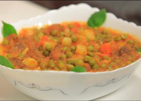 طريقة عمل بازيلاء بالكبدة والقوانص