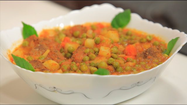 طريقة عمل بازيلاء بالكبدة والقوانص