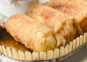 طريقة عمل أصابع تشيز كيك مقلي بالقرفة