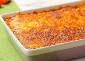 طريقة عمل صينية بطاطس البيتزا