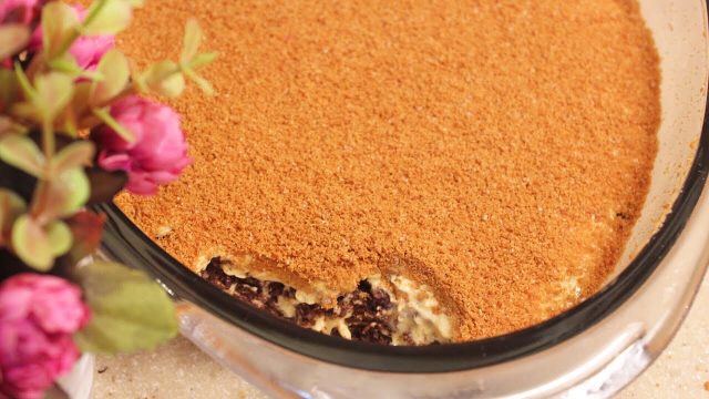 طريقة عمل لاتيه كيك بالبسكويت