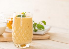 طريقة عمل ميلك شيك مانجو