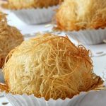 طريقة عمل كرات الكنافة بالجبن والفستق الحلبي