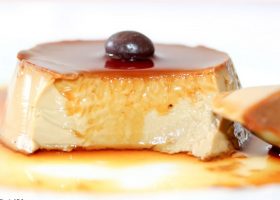 طريقة عمل كريم كراميل بالفرن