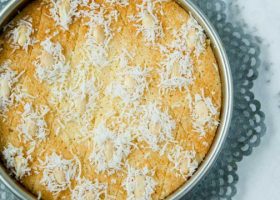 طريقة عمل تشيز بسبوسة