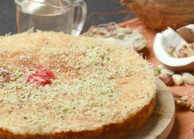 طريقة عمل كنافة بالزبادي