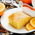 طريقة عمل بسبوسة بالبرتقال والسميد