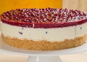 طريقة عمل تشيز كيك الرمان