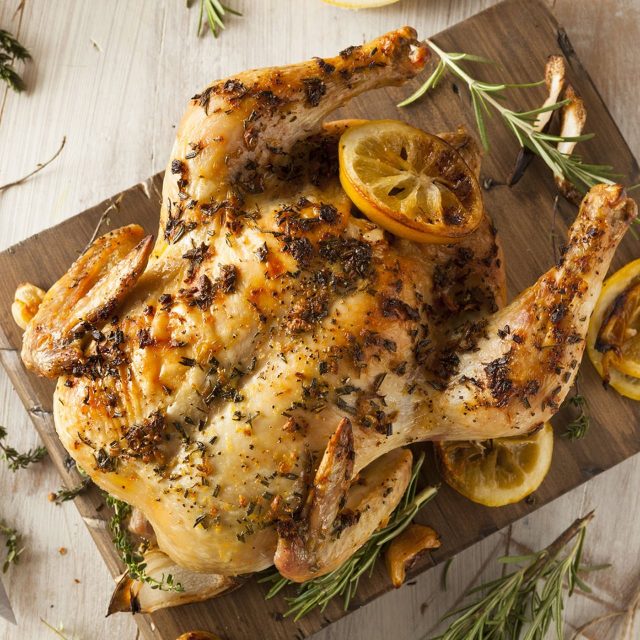 طريقة عمل دجاج بالزعتر