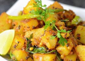 طريقة عمل البطاطس الحارة اللبنانية