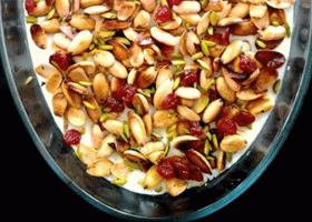 طريقة عمل المدلوقة الشامية بالسميد