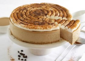 طريقة عمل تشيز كيك الكابتشينو البارد