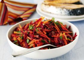 طريقة عمل سلطة البنجر والجزر