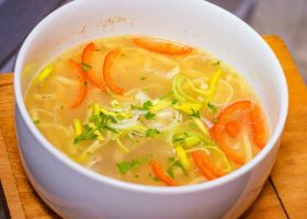 طريقة عمل شوربة خضار بالشوفان