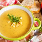 طريقة عمل شوربة العدس والقرع