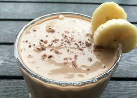 طريقة عمل الميلك شيك بدون ايس كريم