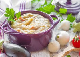 طريقة عمل بابا غنوج بالطماطم