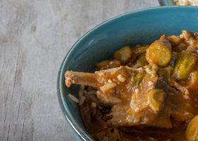 طريقة عمل صالونة بامية باللحم