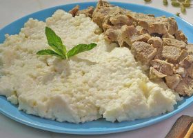 طريقة عمل سليق باللحم