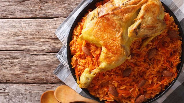 طريقة عمل كبسة دجاج حمراء