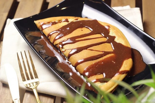 طريقة عمل براونيز كريب